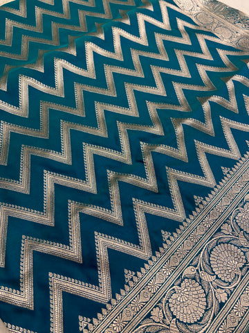 Premium Banarasi Crape Satin Silk Saree