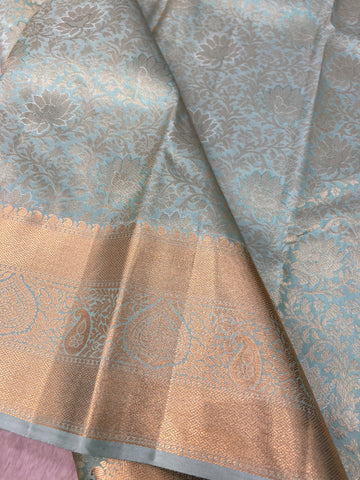 Pure Handloom Kanjeevaram Silk Mark Certified Saree