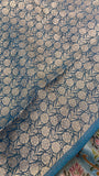 Premium Banarasi Crepe Silk Saree With Appliqué Work - 902823