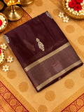 Pure Crepe Chinnon Saree - 902971