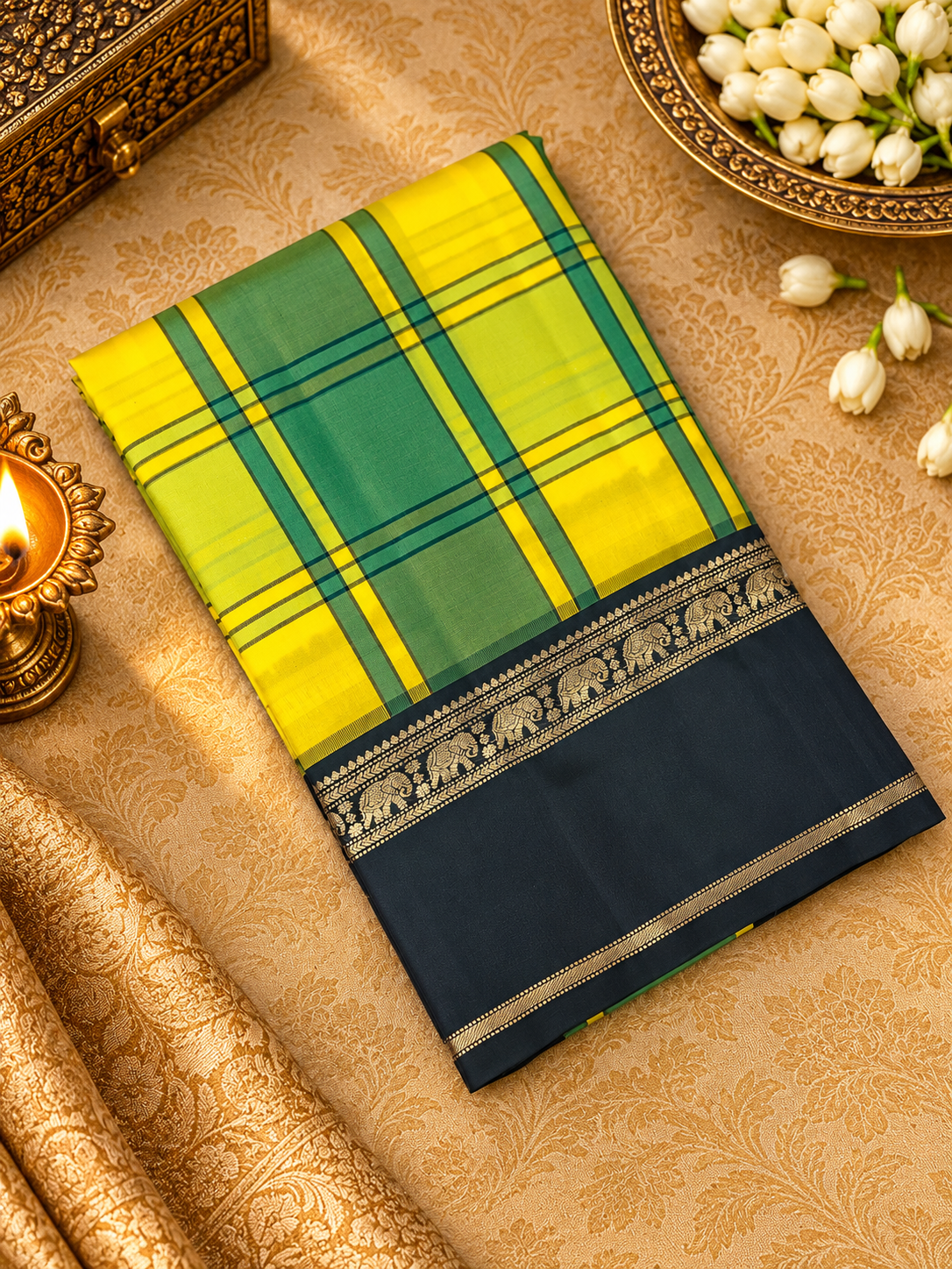 Pure Mix Kanjeevaram Silk Saree - 902697