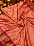 Premium Quality Semi Paithani Silk Saree - 902474