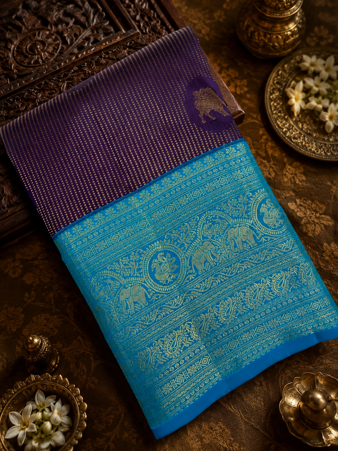Pure Kanjeevaram Silk Saree