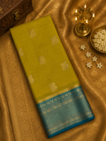 Premium Quality Semi Crepe Mysore Silk Saree