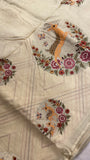 Pure Organza Saree With Embroidery