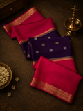Pure Mix Mysore Crepe Silk Saree💜