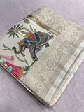 Premium Kalamkari Crepe Silk Saree - 902261
