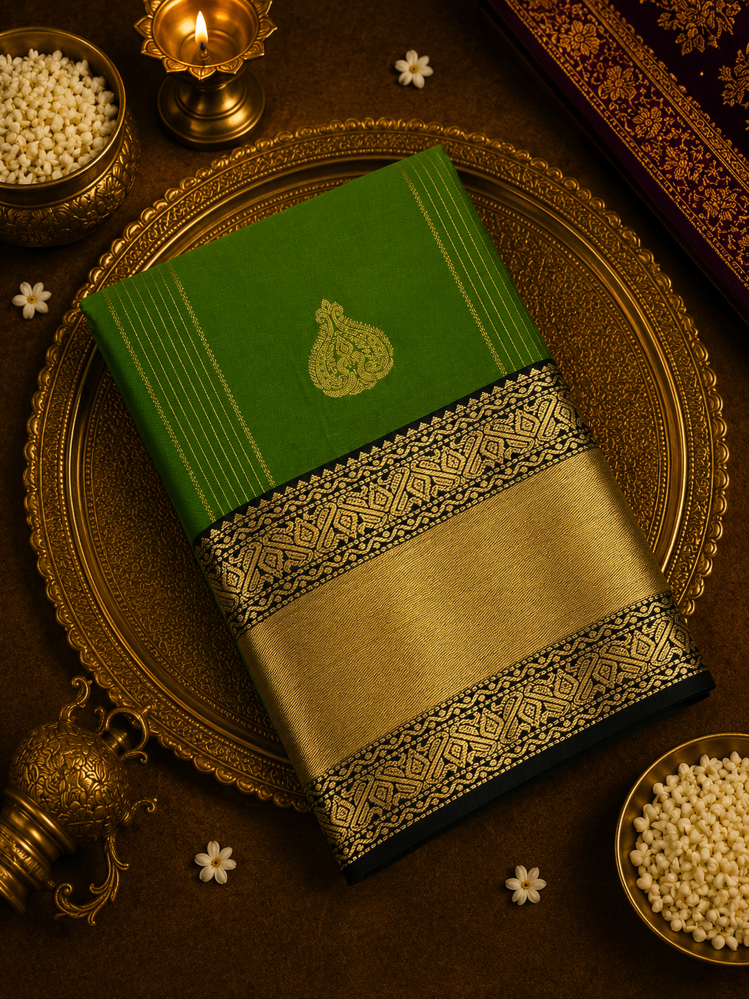 Pure Kanjeevaram Silk Saree