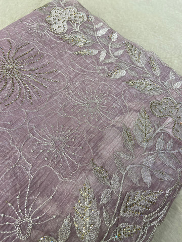 Premium Crush Organza Saree