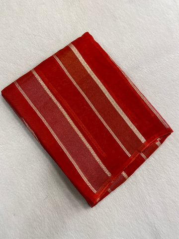 Pure Chinnon Saree💥