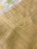 Premium Rangkat Crush Georgette Saree🟡 - 902055