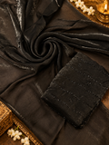 Premium Organza Saree🖤- 902532