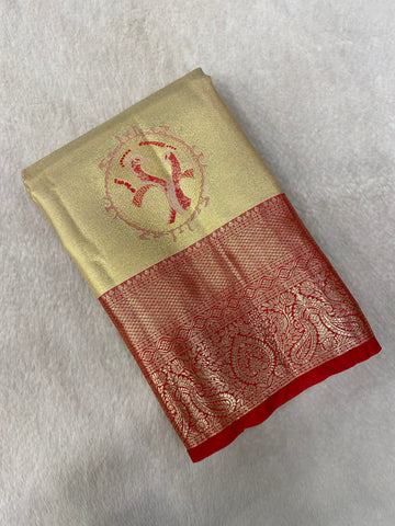 Bridal Semi Tissue Silk Saree