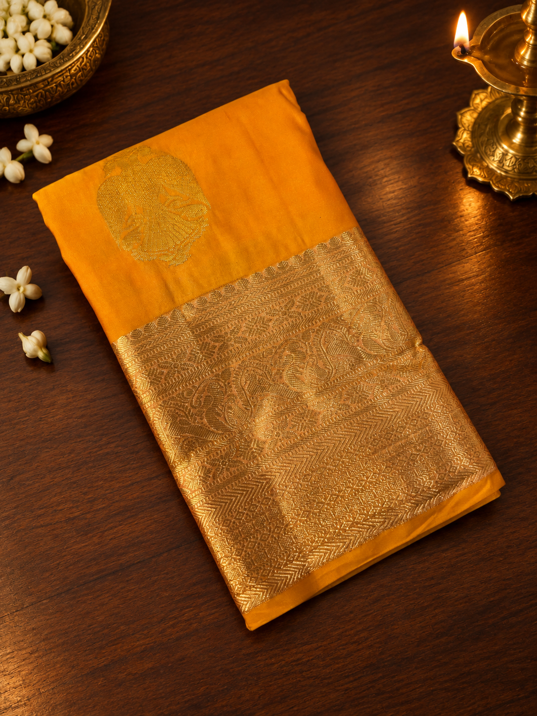Premium Semi Kanchipuram Silk Saree