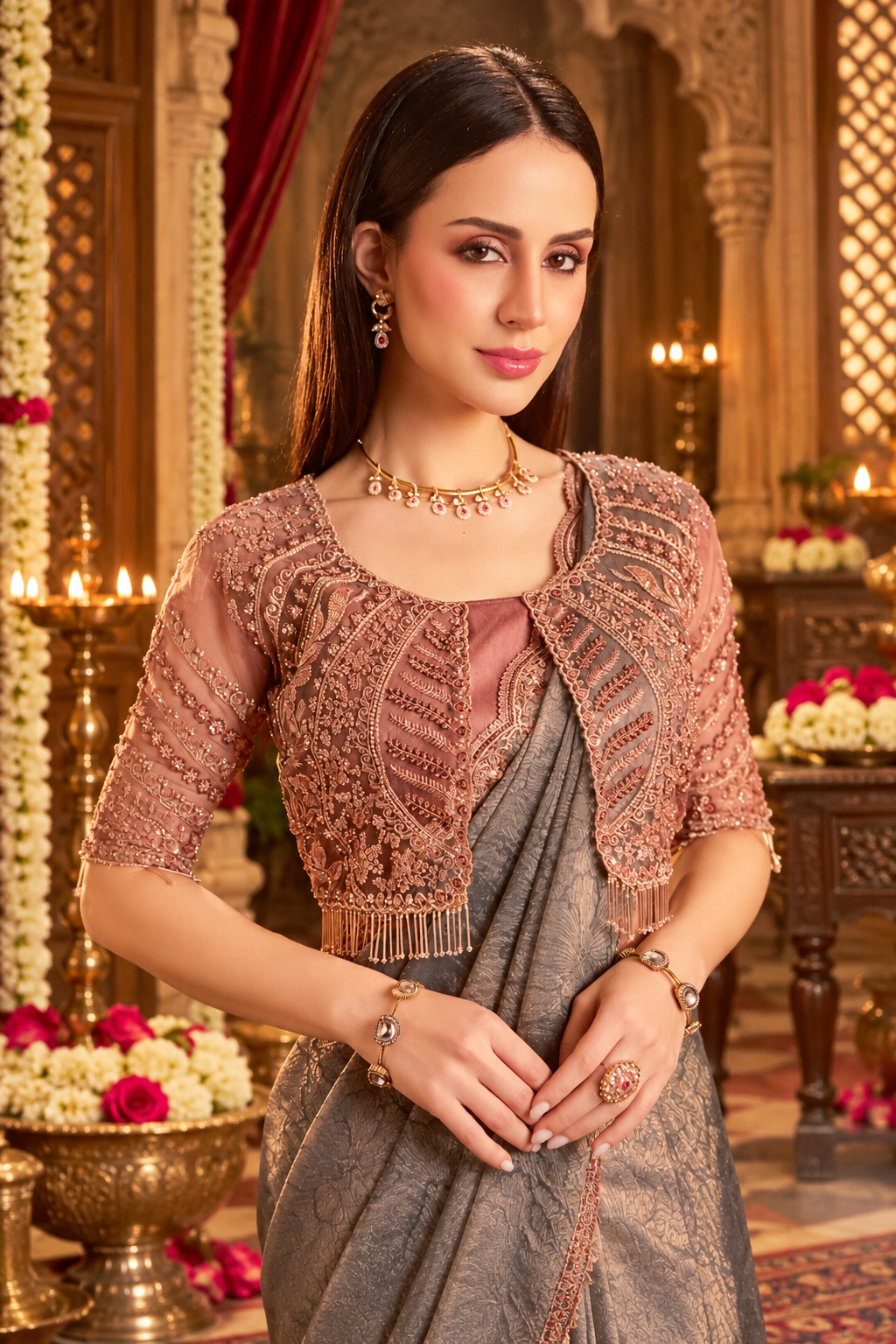 Designer Cocktail Saree - 902879
