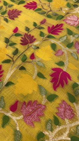 Premium soft Organza saree