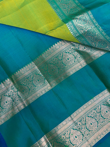 Pure 1G zari handloom Kanjeevaram silk mark certified saree