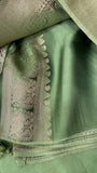 Pure Crepe Satin Silk Saree - 902221