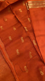 Premium semi mysore crepe silk saree