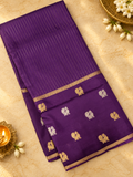 Pure Mix Crepe Mysore Silk Saree 💜- 902976
