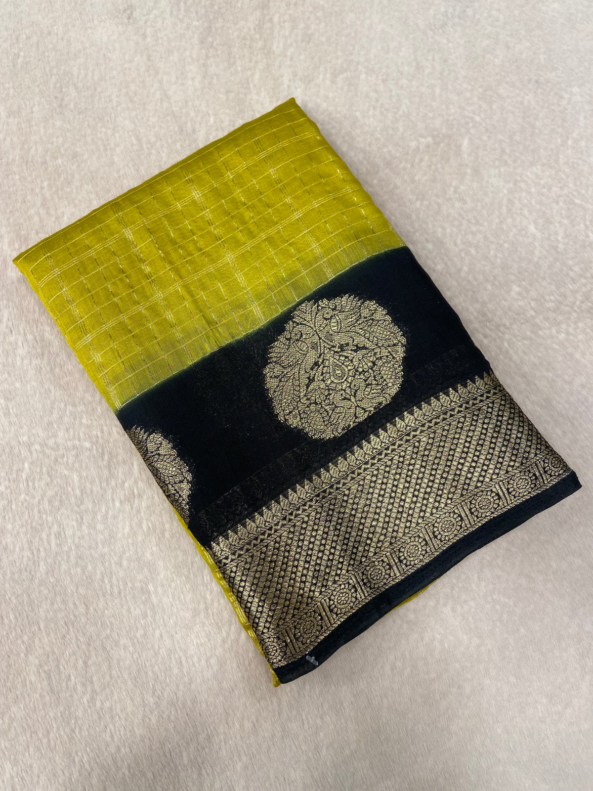 Premium Semi Chanderi Saree
