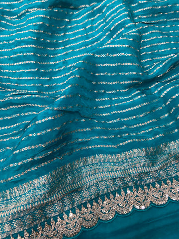 Pure Chinnon Saree