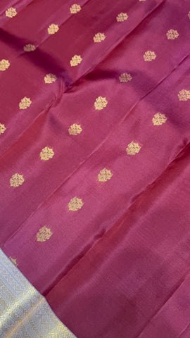 Half mix Kanjeevaram silk saree