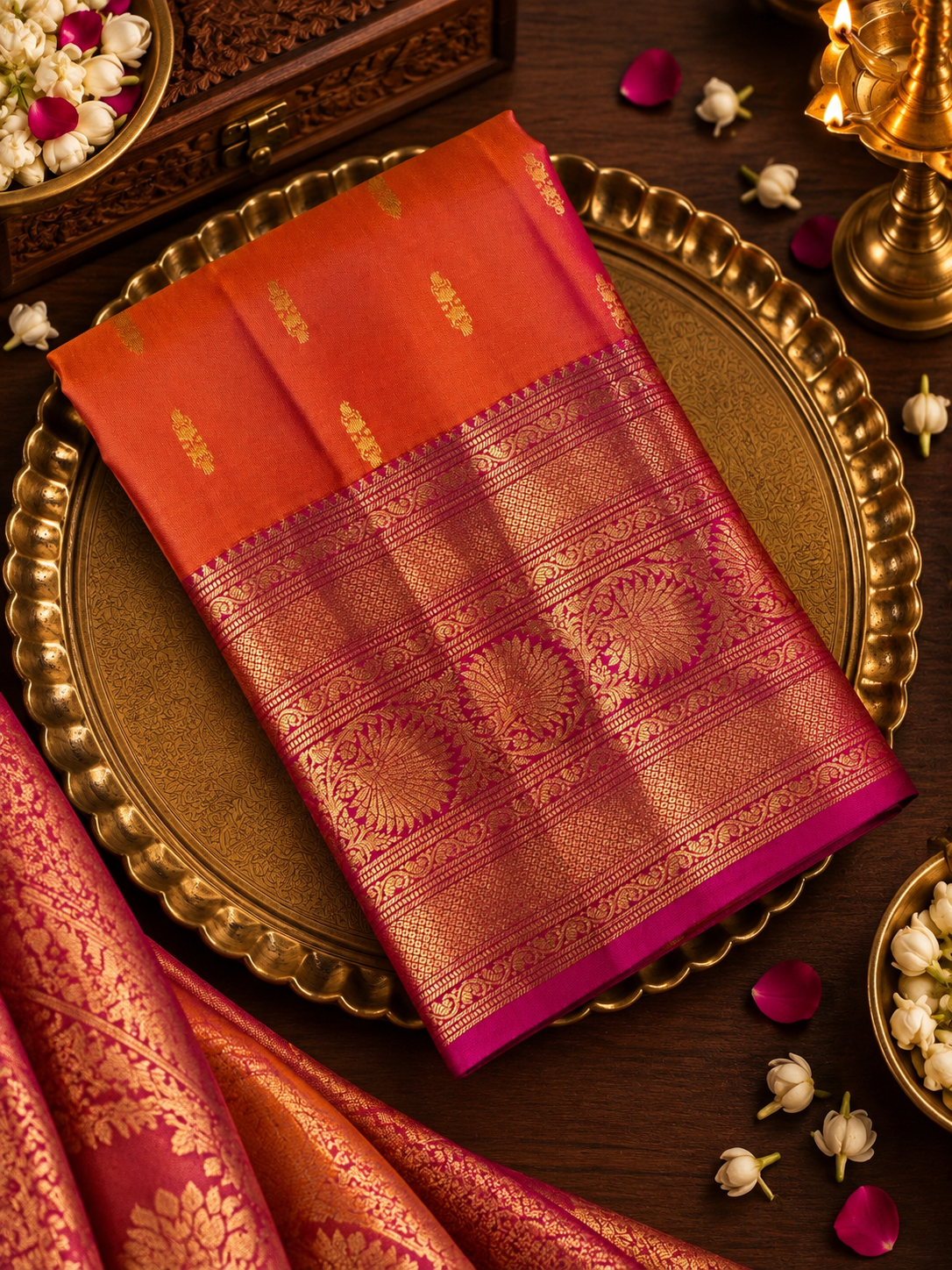 Pure Kanjeevaram Silk Saree-PS2321