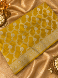 Premium Banarasi Crepe Satin Silk Saree -902860