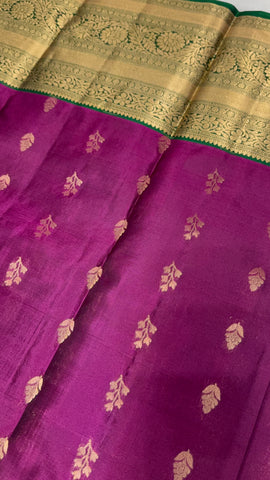 Half Mix Kanjeevaram Silk Saree