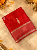Pure Crepe Chinnon Saree ❤️- 902971