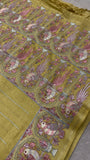 Pure Tassar Saree With Embroidery - 901984