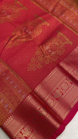 Mini kanchi Silk Saree