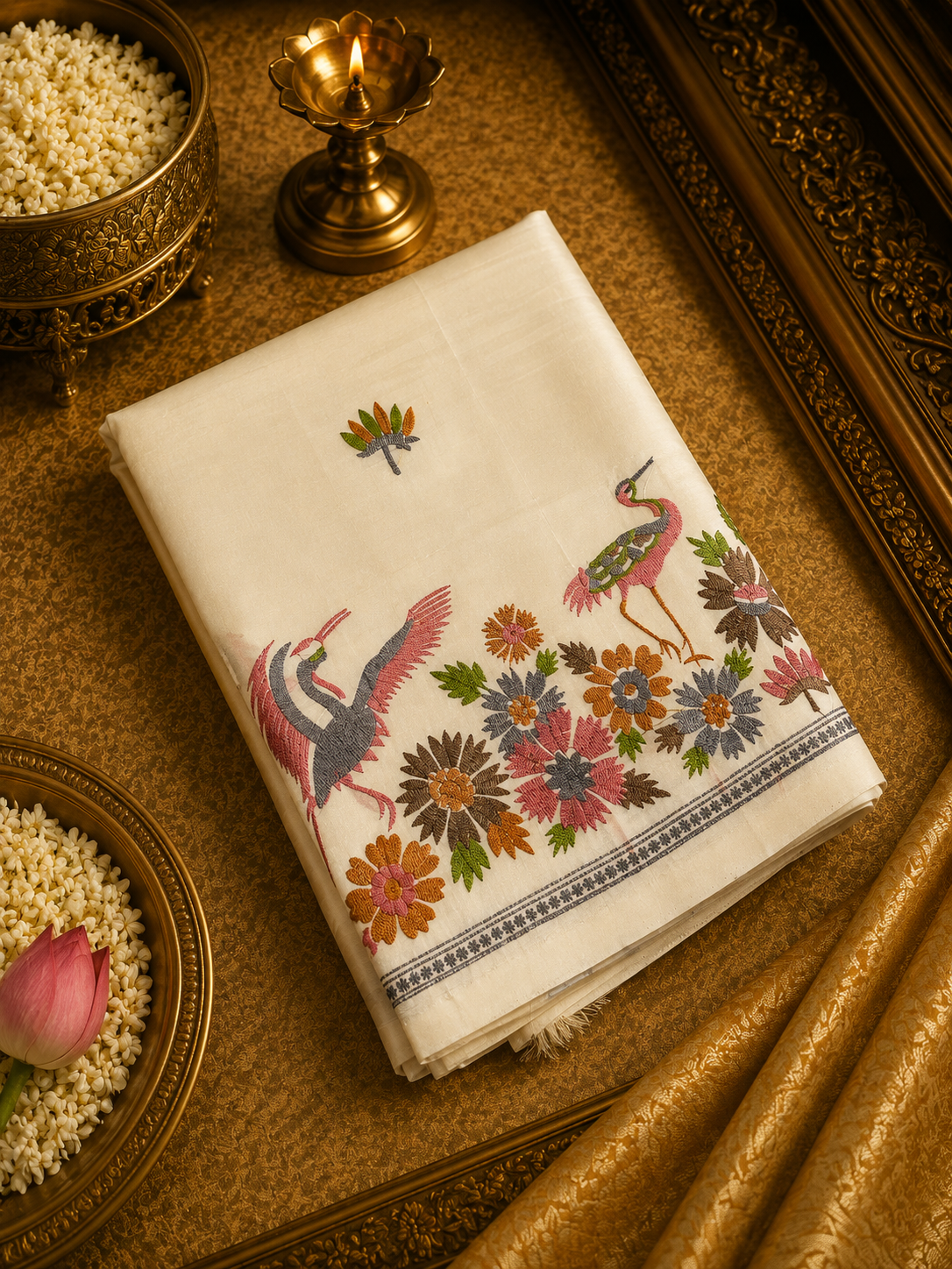 Premium Butter Silk Saree