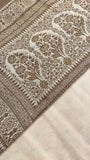 Premium Banarasi Crepe Khaddi Georgette Saree