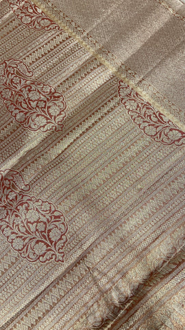 Bridal Semi Tissue Silk Saree