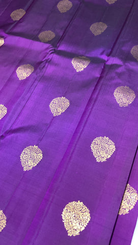Pure Kanjeevaram silk mark certified saree