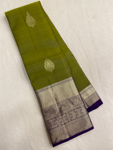 Pure zari handloom Kanjeevaram silk mark certified saree