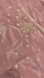 Premium Organza Saree (Lavender)