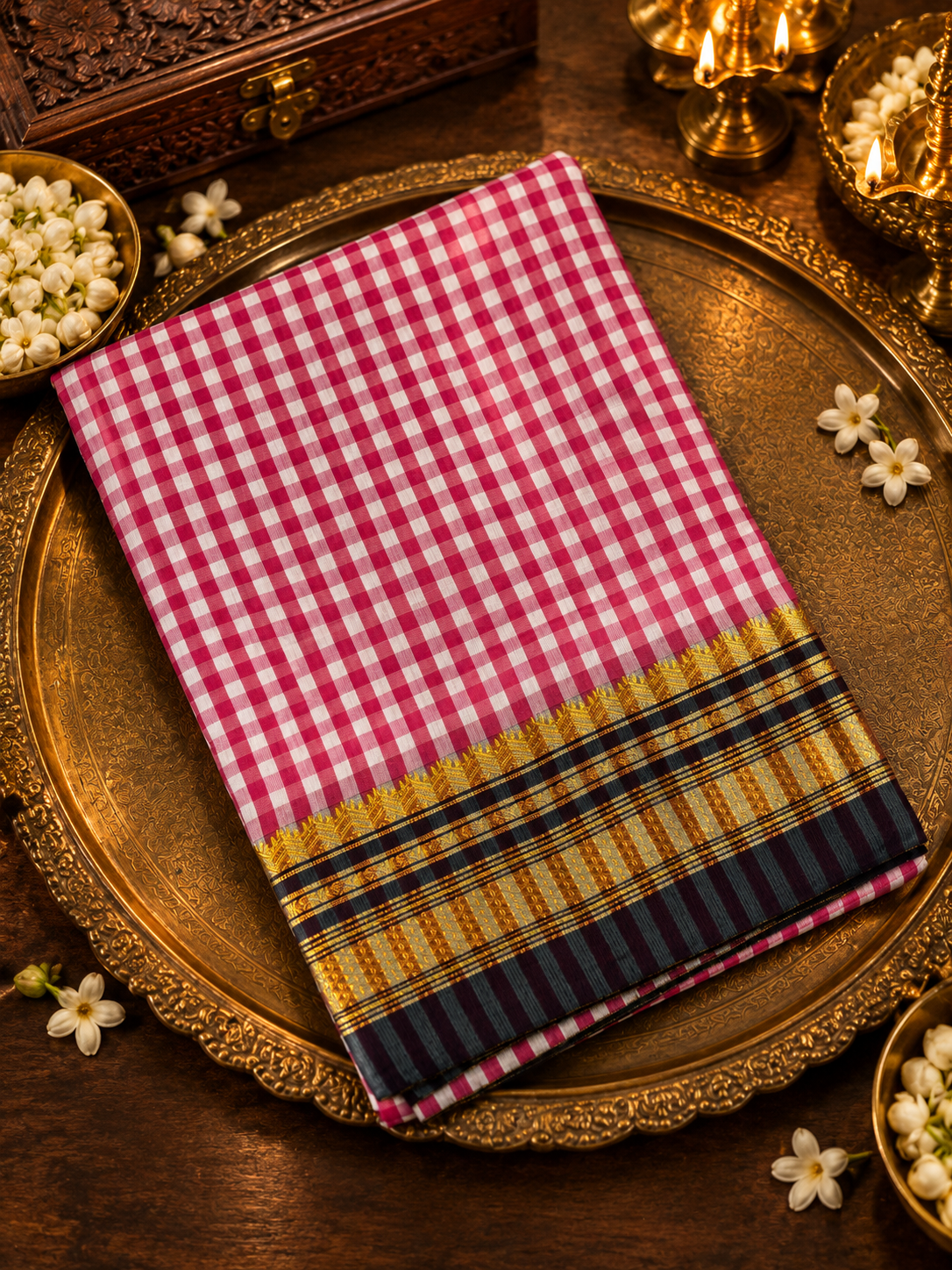 Premium Quality IIkal Cotton Saree- 902670