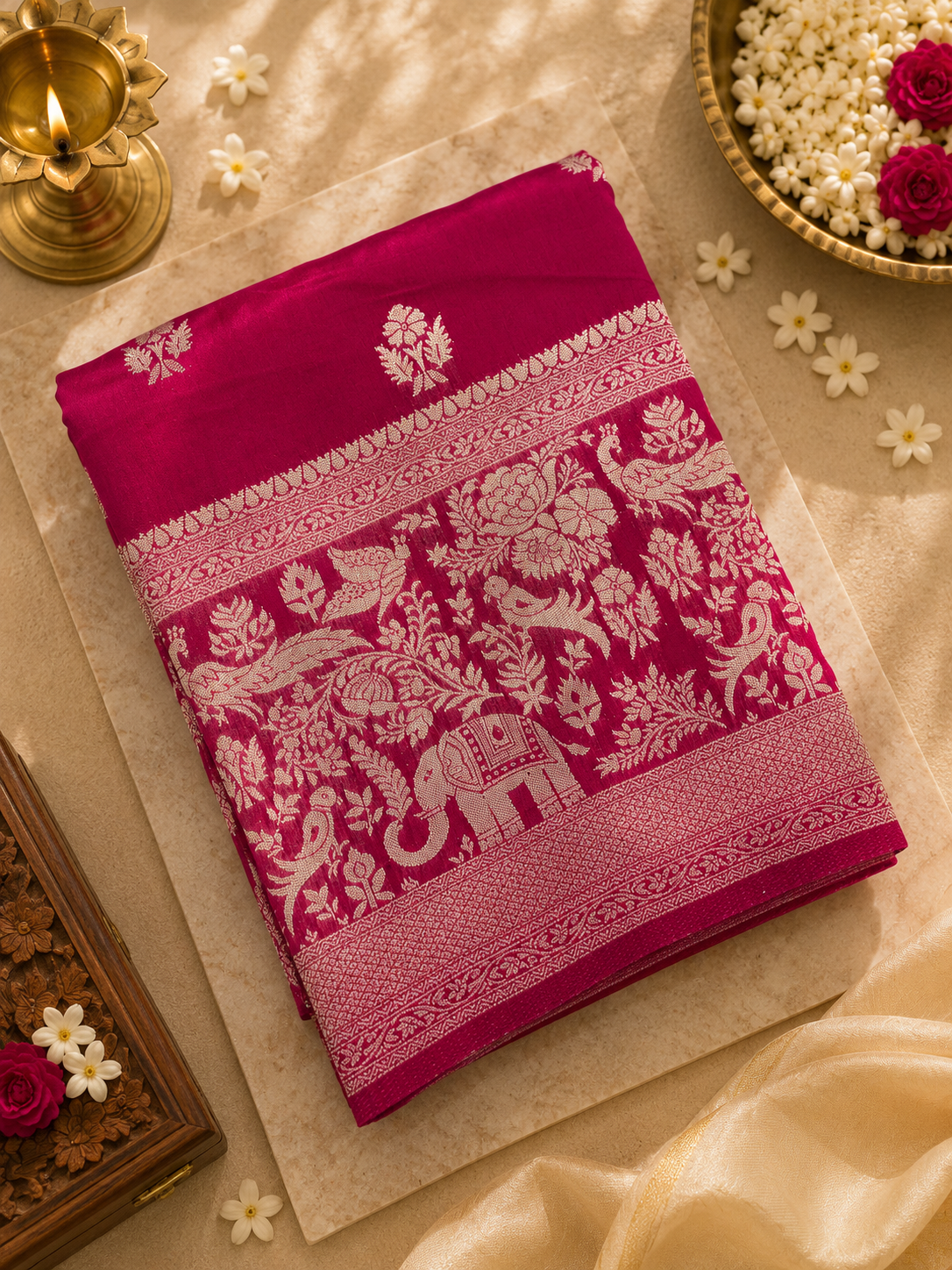 Premium Semi Soft Georgette Saree