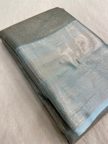 Bridal Semi Tissue Silk Saree