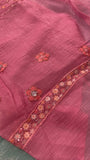 Premium Crush Organza Saree🩵 - 902343