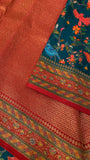 Premium Pashmina Silk Saree - 902379