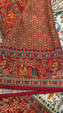 Premium Banarasi Crepe Kalamkari Saree