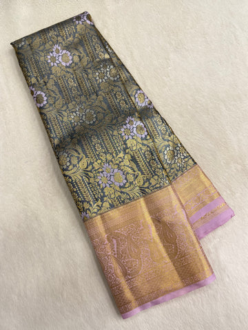 Bridal Tissue Semi Silk Saree