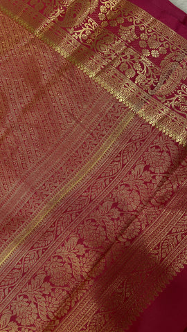 Bridal Semi Tissue Silk Saree