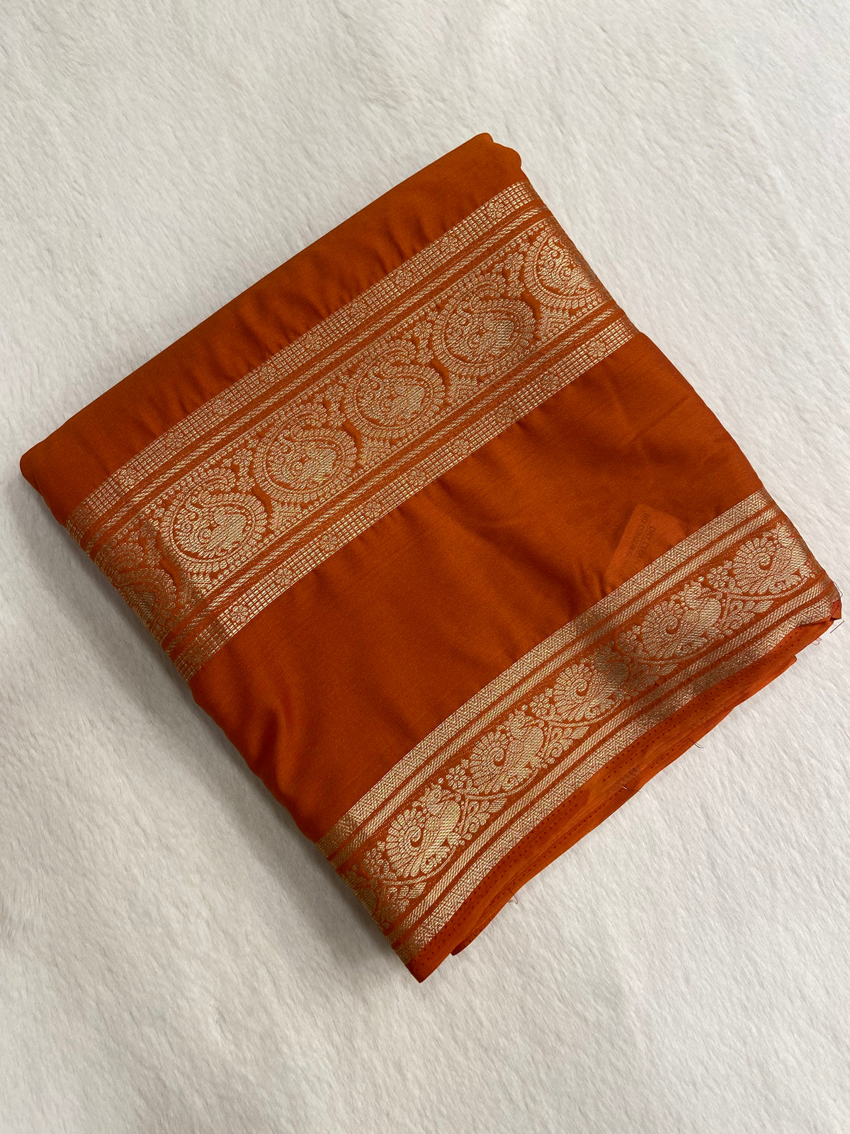Premium crepe semi Mysore silk saree