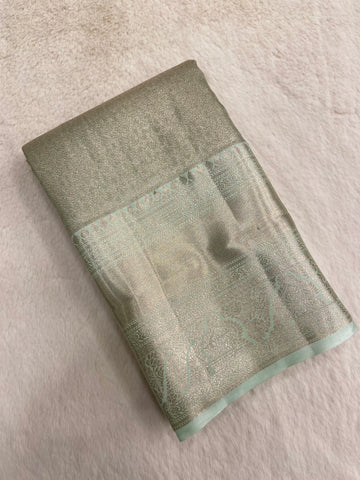 Tissue Bridal semi Silk Saree