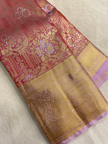 Bridal Tissue Semi Silk Saree